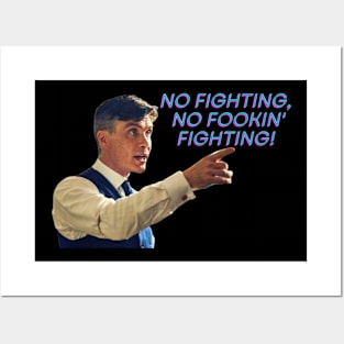 No Fighting Posters and Art